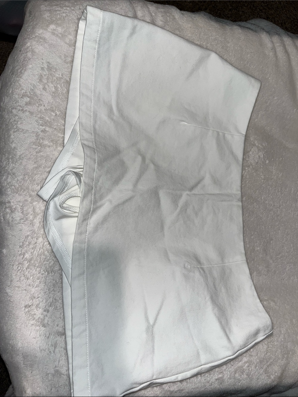 Edikted White Skort - Sleek Mini Tennis Style